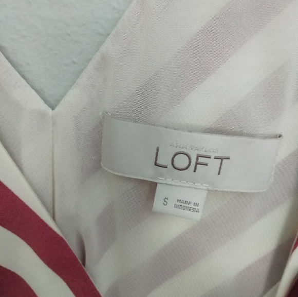 LOFT stripe dress - Picture 3 of 4